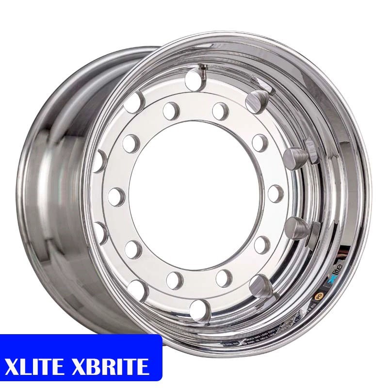 9.00x22.5 XLITE (CVAA436M) 281-335-10 ET153 BRUSHED 32MM