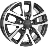 6,5X16 MONACO WHEELS CL2T 5/120   ET52 CH65,1