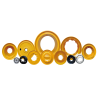 9.00x22.5 EXCAVATOR RIM 281-335-10 B3 ET+161 (A) BLACK RAL9005